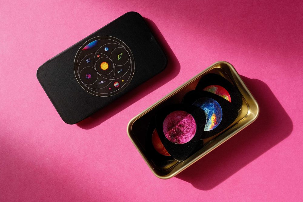 Set pene chitara concert Coldplay – Music of the Spheres, de colectie