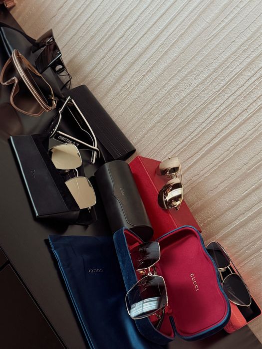 Дамски слънчеви очила Gucci / Dior / Cartier / Moschino