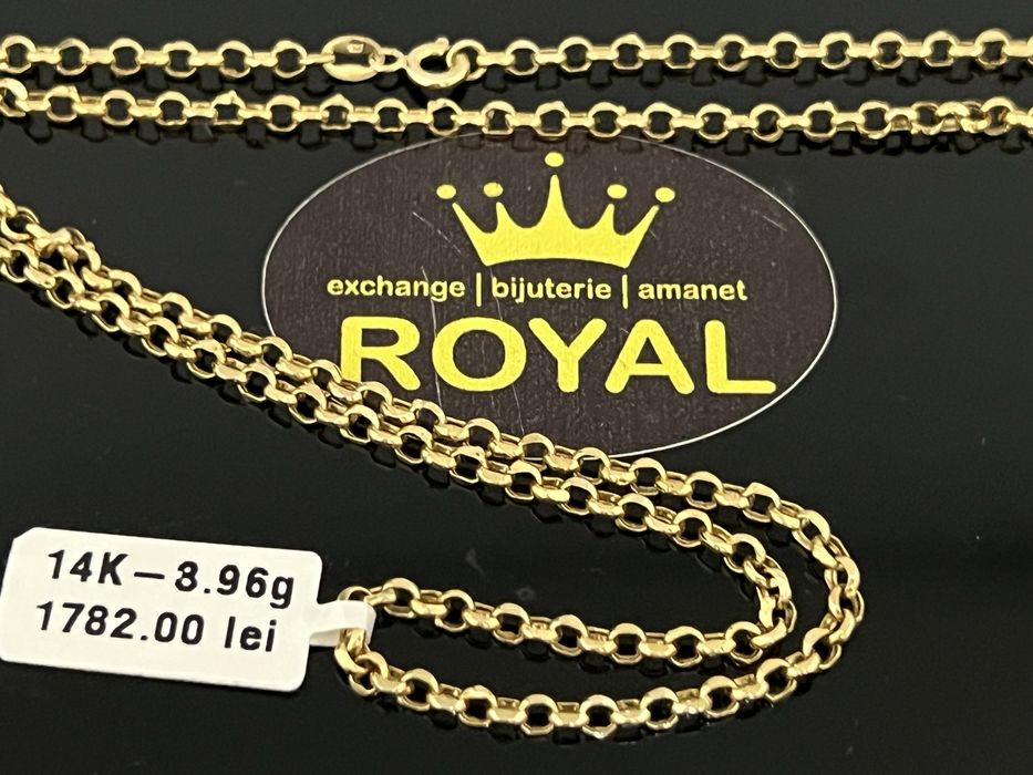 Bijuteria Royal CB : Lant aur 14K 585  3,96 gr