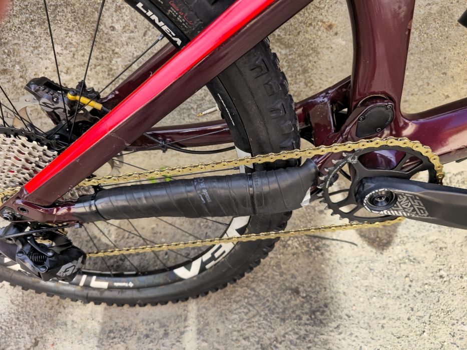 Canyon spectral CF 27.5 L 1х12 GX Full Rockshox Карбонов велосипед 4-бутални Saint Shimano