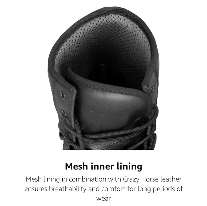 Cizme piele ghete  militare impermeabile mărimea 46 ACE SCHAKAL