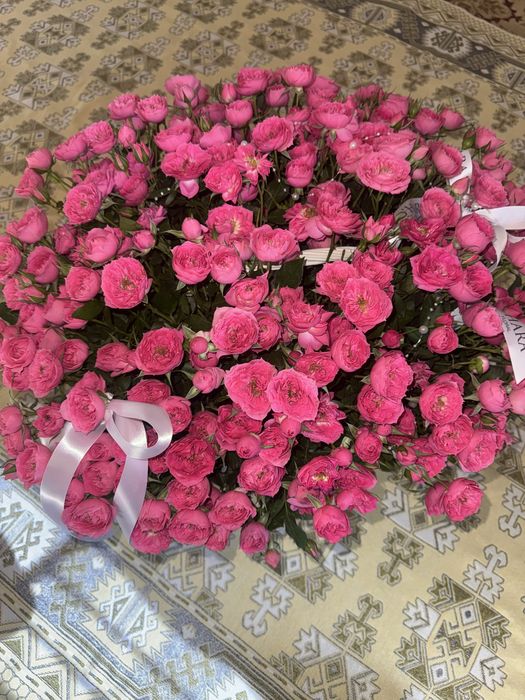 Кустовые розы цена 22к