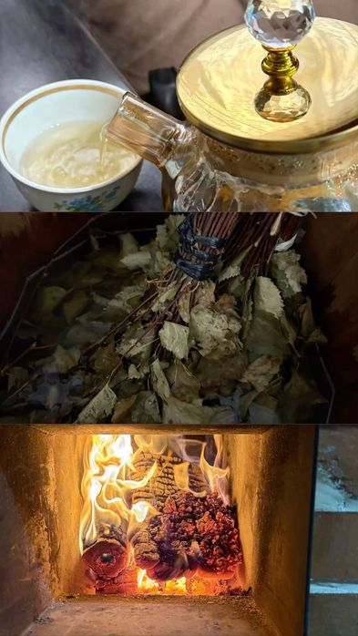 Семейная баня на дровах