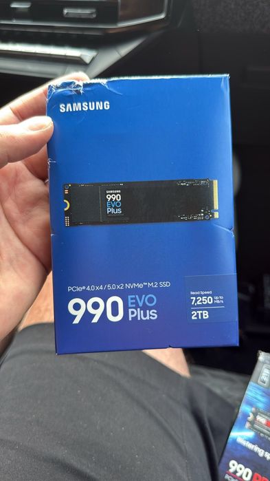 Samsung T9 4 TB ,T7 ,990 pro ,990 evoplus