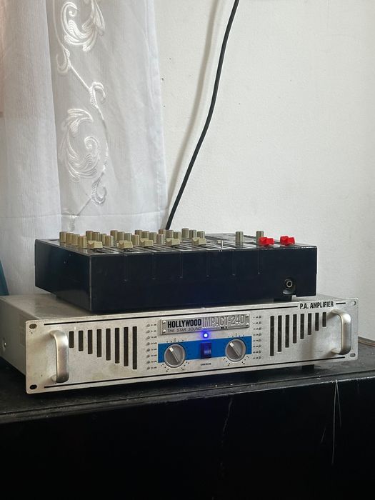 Boxă,stație si mixer ..
