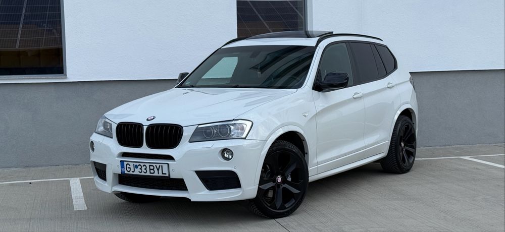 Bmw X3 *F25* *Xdrive* *184cp* *M pachet* *Panoramic*Alpinweiss*Camera