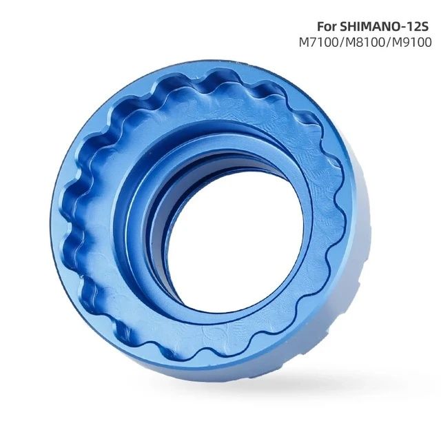 Cheie foaie angrenaj monobloc Shimano 12 viteze bicicleta M 71 81 9100