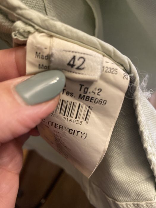 Сако в бледо зелен цвят