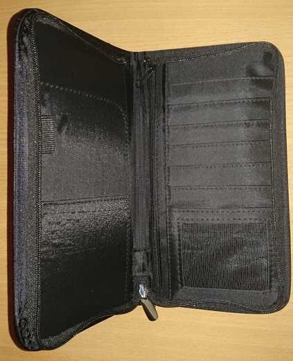 Кожен органайзер калъф несесер класьор - нов