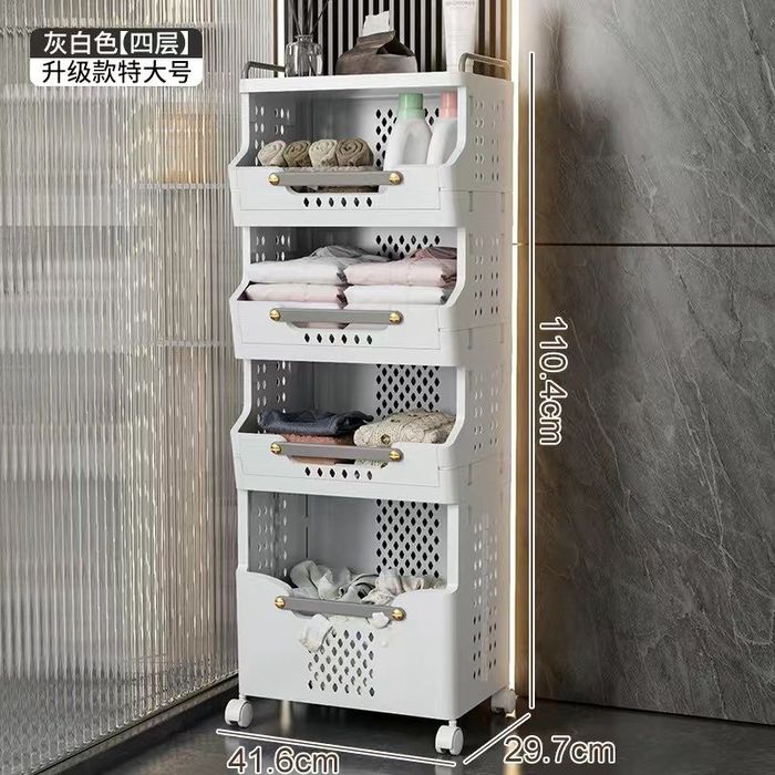 Корзина для белья с полками. Tokchali kir yuvish savatchasi.