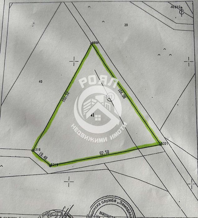 Продава се Парцел в с. Първенец, Област Пловдив - 10780 кв.м за 10 €/кв.м - Снимка #4