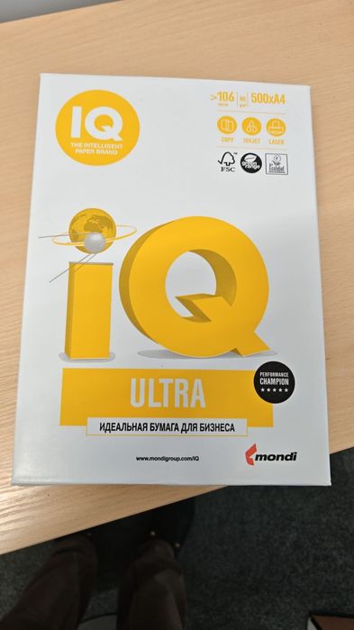 Продам бумагу А4, 8 коробок, Projecta и др.