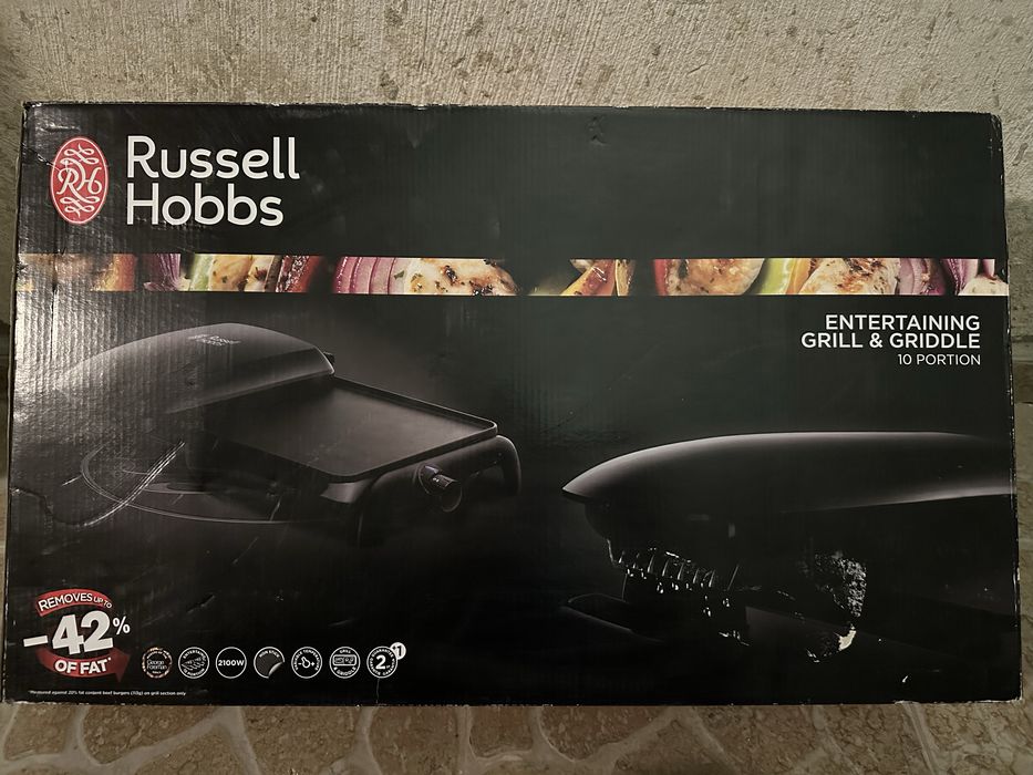 Ел. скара с плоча Russell Hobbs НОВА!