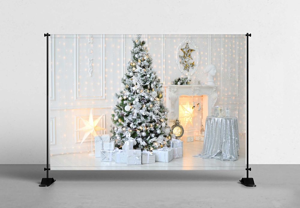 Fundal Foto Textil - Personalizat - Tematica Craciun 2025