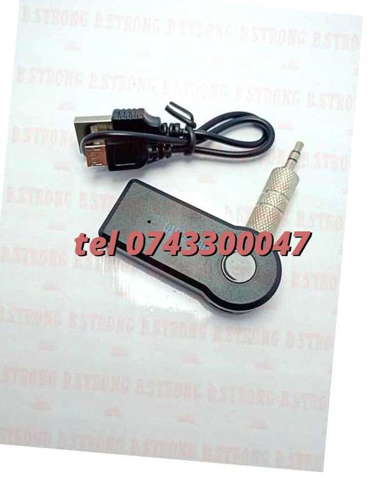 Receptor Bluetooth Audio Receiver Format Redus Convertor Bt Aux 3.5Mm Stereo Hands Free Masina Pentru Adaptare Potrivit Pentru Utilizare ,audio Cablu