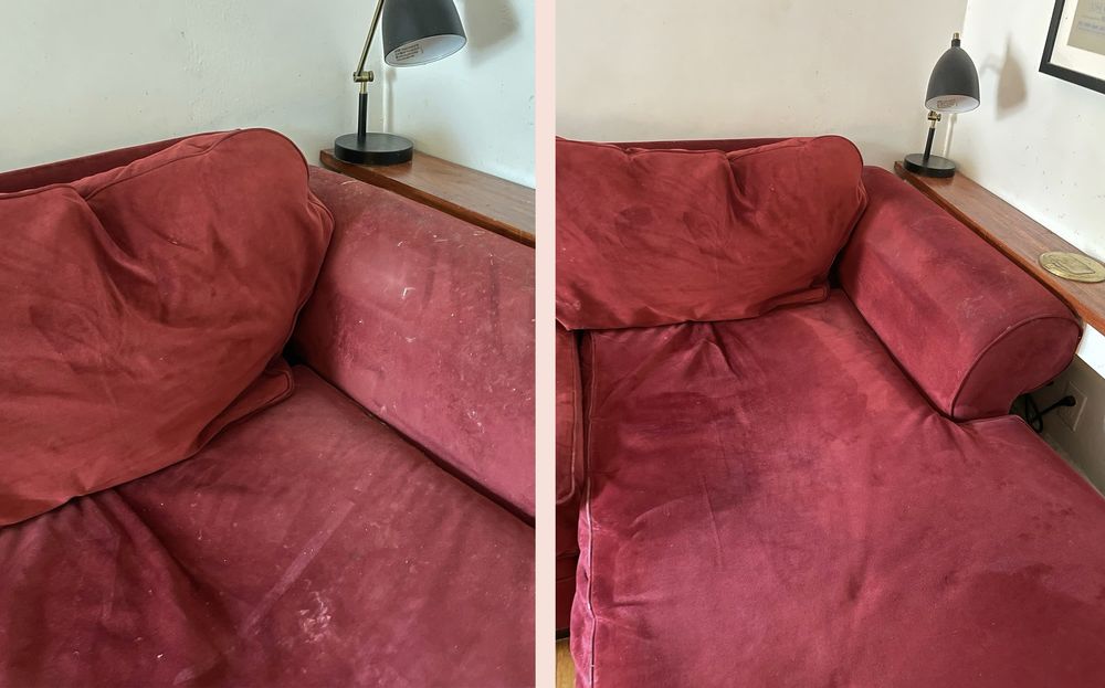 Диван жуу, мебель тазалау