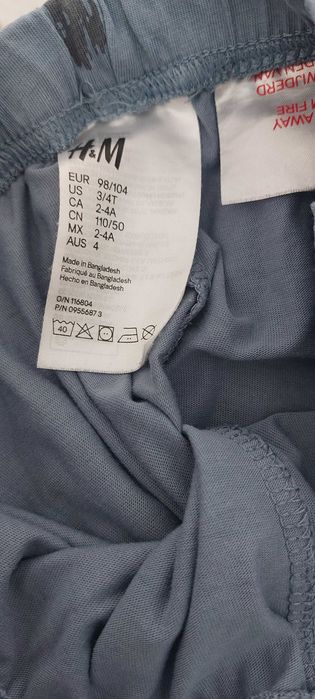 3 set pijama de copii, 2 buc:98-104, 1buc:110cm
