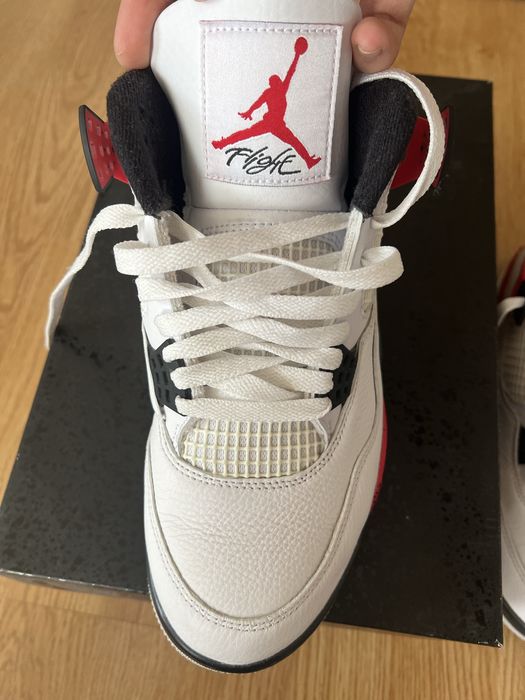 Jordan 4 red cement