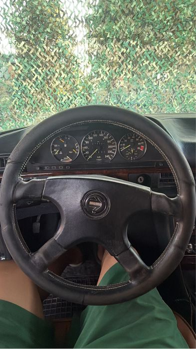 Руль МОМО на w124 w201 w126
