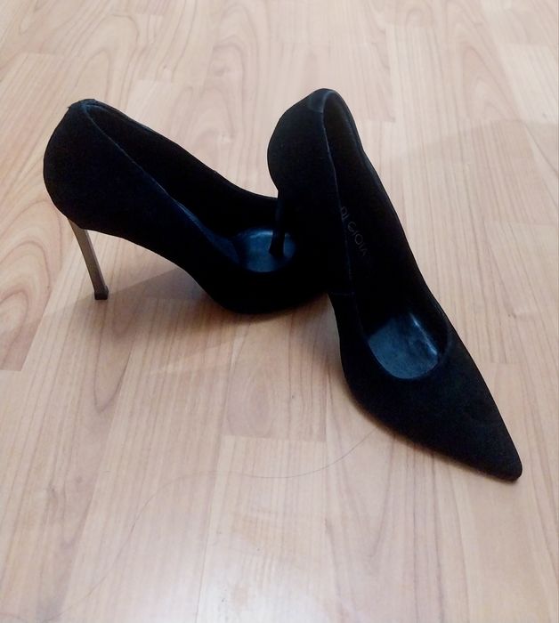 Pantofi damă Benvenuti , marime 37 negri ,doar o singura purtare !