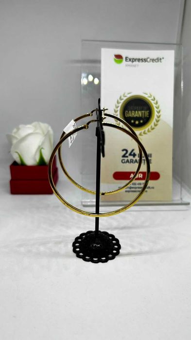 Cercei Aur 14K 4.03g (AG1 Alexandru B54293) - Garantie 2 ani!