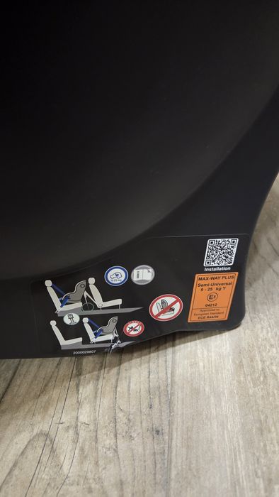 Детски стол за кола Britax  Max-way Plus 9-25кг