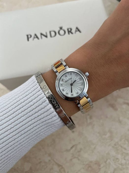 Набор пандора, браслет часы, набор женски