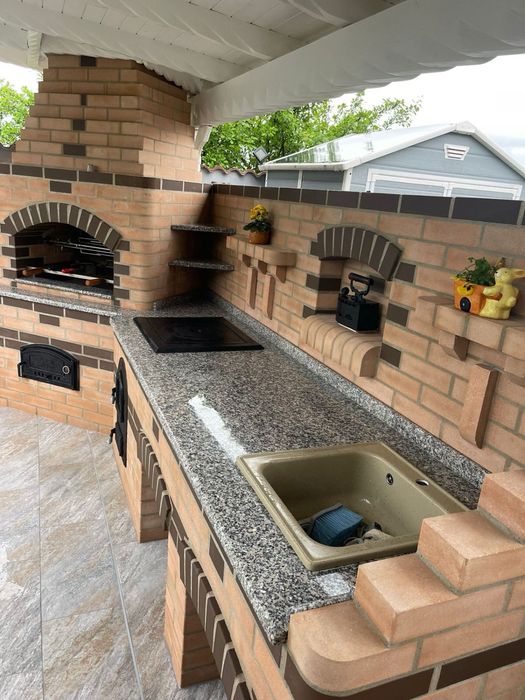 Гранит Актау лестница площадка