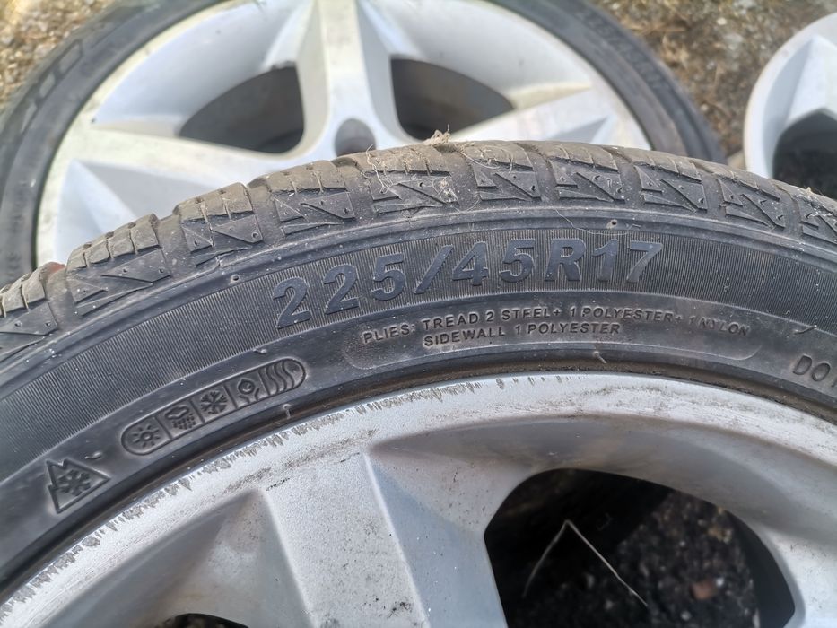 Jante / roți Opel originale 225/45 R17