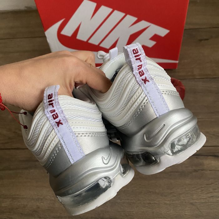 Nike Air Max 97 White Silver размер 45