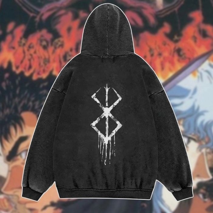 Худи по аниме Берсерк