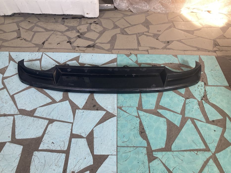 Губа нижняя накладка заднего бампера Шкода Октавиа А7 / Octavia A7