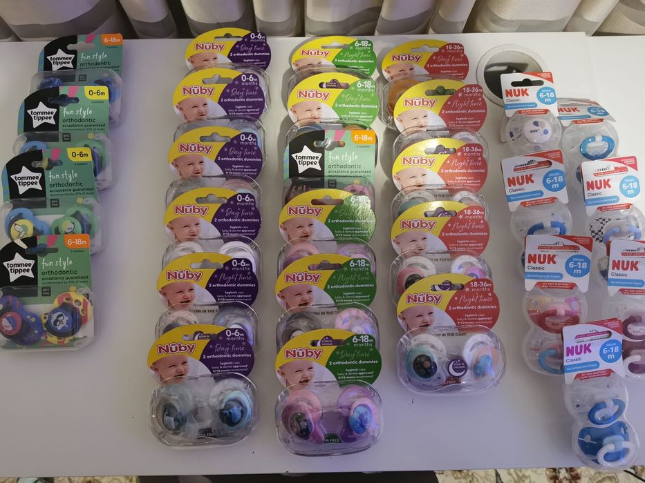 Vind suzete Nuby  decit 0-6 si 6-18 luni