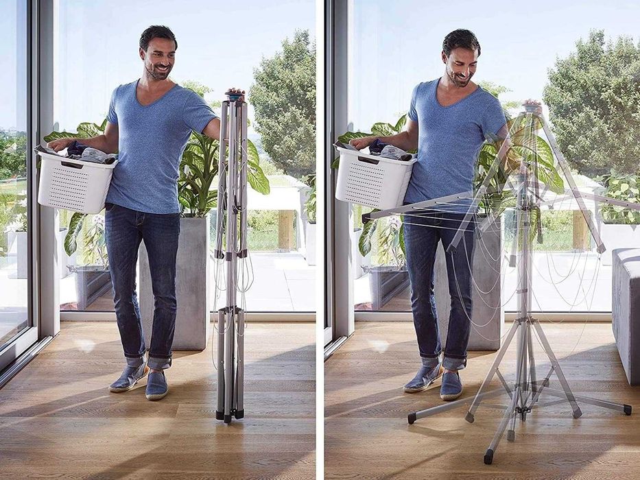 Сушилник за дрехи тип чадър Leifheit Linopop Градински простор 14 метр