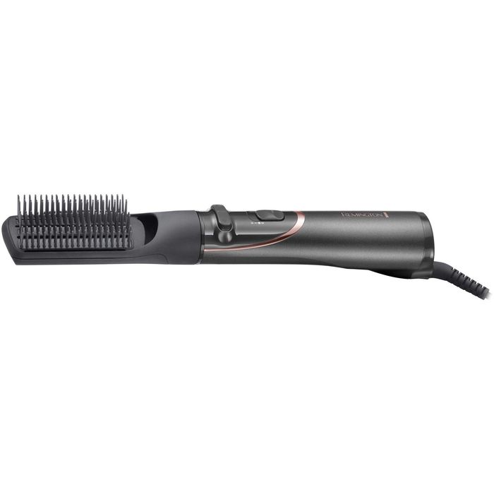 Perie rotativa cu aer cald Curl & Straight Remington Confidence AS8606, 800W, 2 trepte de temperatura/viteza - Remington