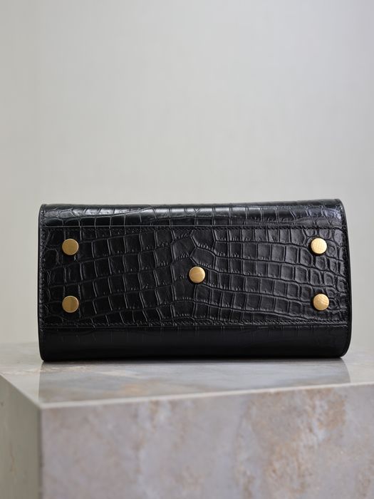 Geanta YSL Saint Laurent Sac de Jour croco 22cm , tip Premium