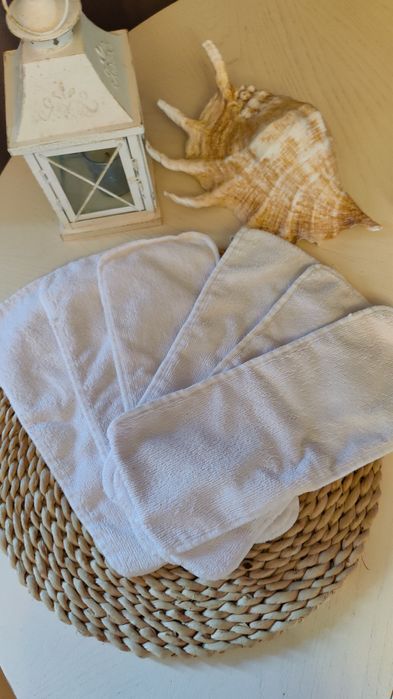 Lot scutece textile și inserturi