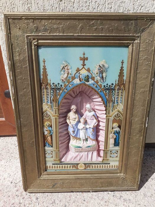 Icoana saseasca cu statui, peste 100 ani