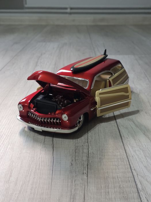 Macheta Macheta 1950 Mercury Custom Woody Wagon 1:18 Hot Wheels
