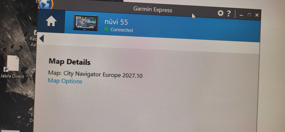 Garmin GPS NUVI 55 Full Europa la zi 2027.10  full accesori display 5