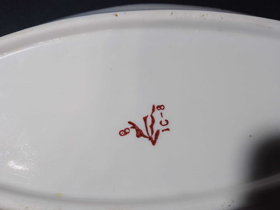 Фарфоровое блюдо СССР