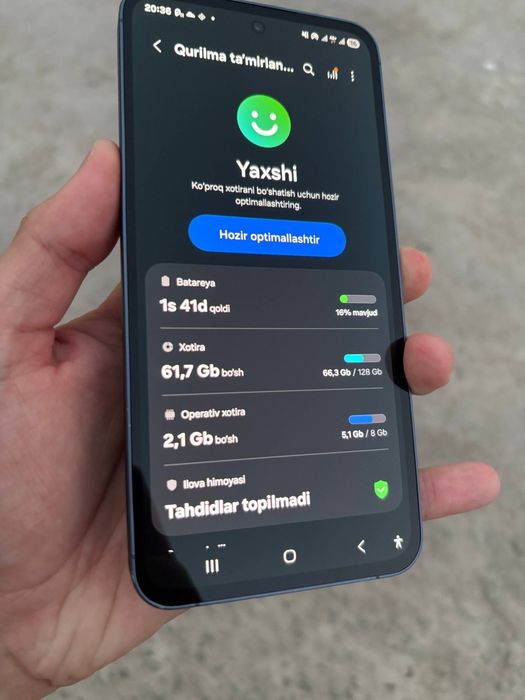 Samsung A55 5g sotiladi 1mln500 ming so'm