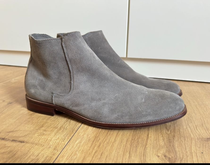 Ask the Missus естествен велур и кожа