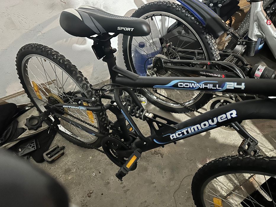 Bicicletă MTB 24’ Full suspensie Import Germany