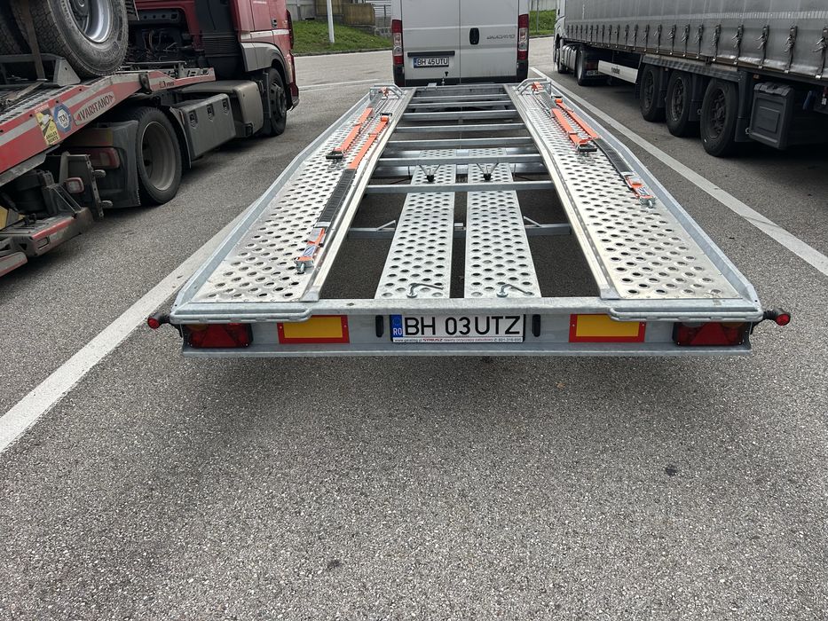 Vand sau schimb trailer  Gala de 6 m .2.5 tone util 1860 kg VDI 2025