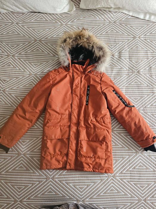 Куртка-парка зимняя на рост до 160 см. Пр-во Россия
