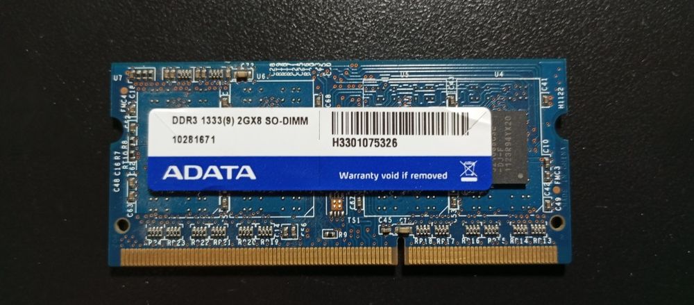 DDR 3  2гигабайт полностью рабочий