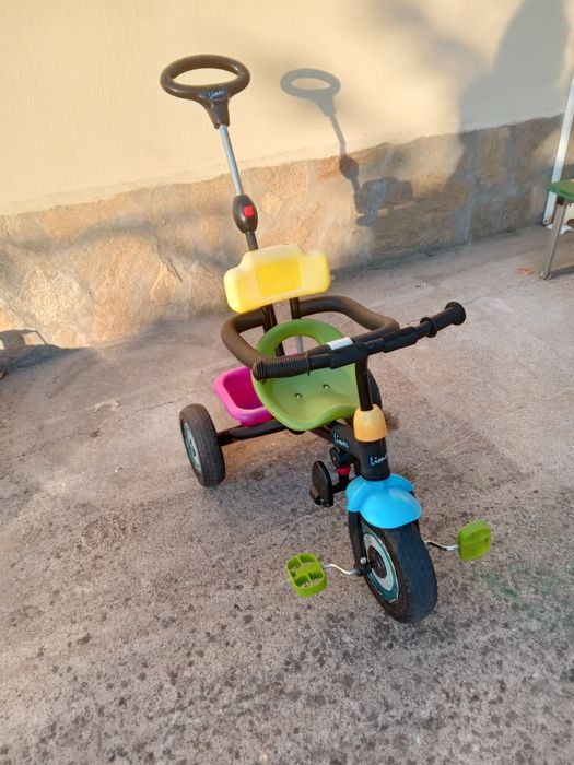Детска триколка-колело,агънце за скачане и бутане