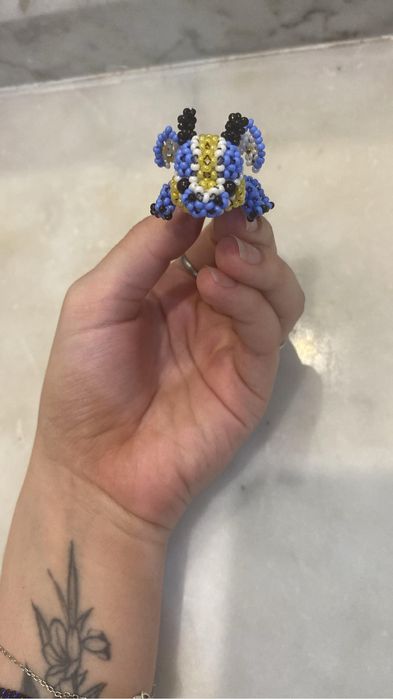 Фигурки из бисера