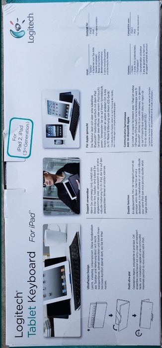 Tastatură Logitech, pt OriceTabletă, Laptop, PC, Telefon, are Bluetoot